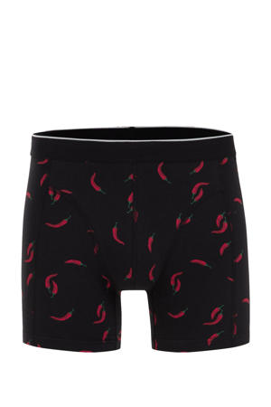 boxershort zwart/rood