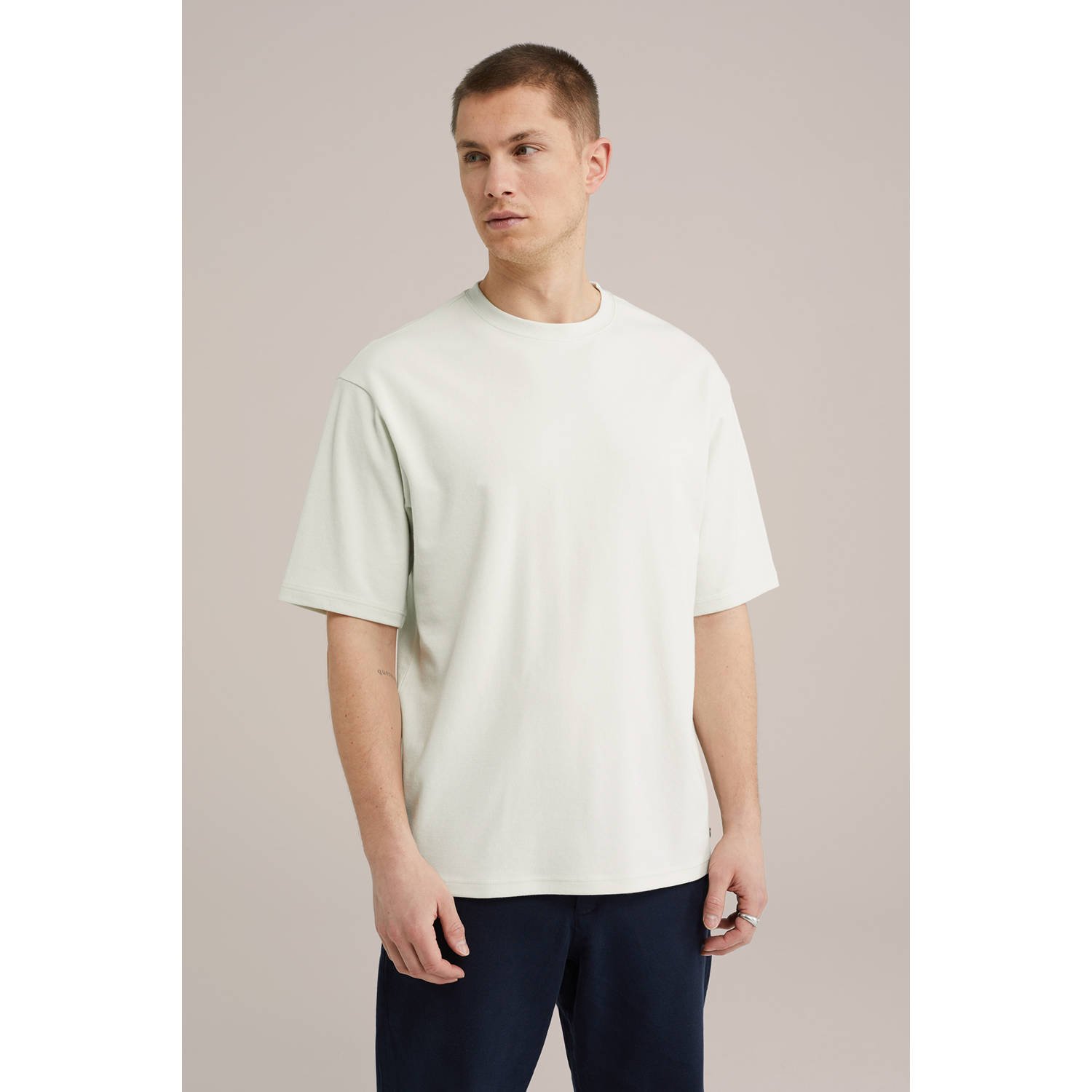 WE Fashion T-shirt lichtgroen