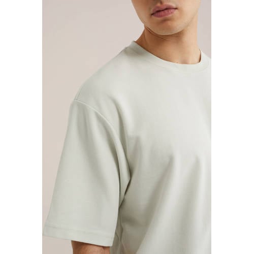 WE Fashion T-shirt lichtgroen afbeelding