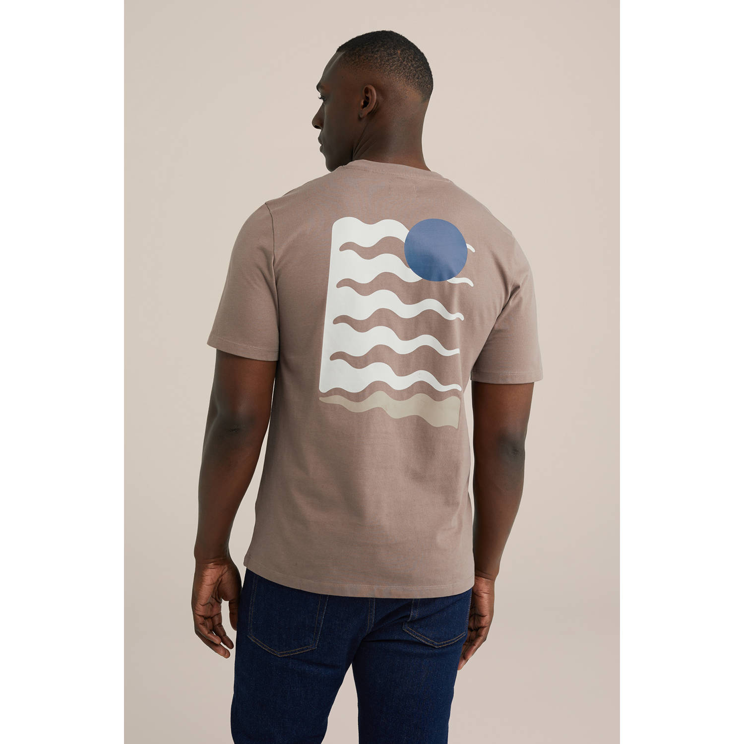 WE Fashion T-shirt bruin
