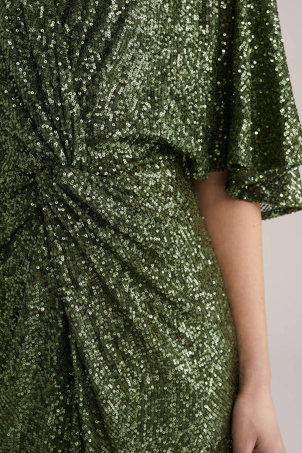 Pailletten Jurk Asos Cocktailjurk WE Fashion Midi Jurk Met