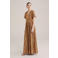 WE Fashion jurk met pailletten goud
