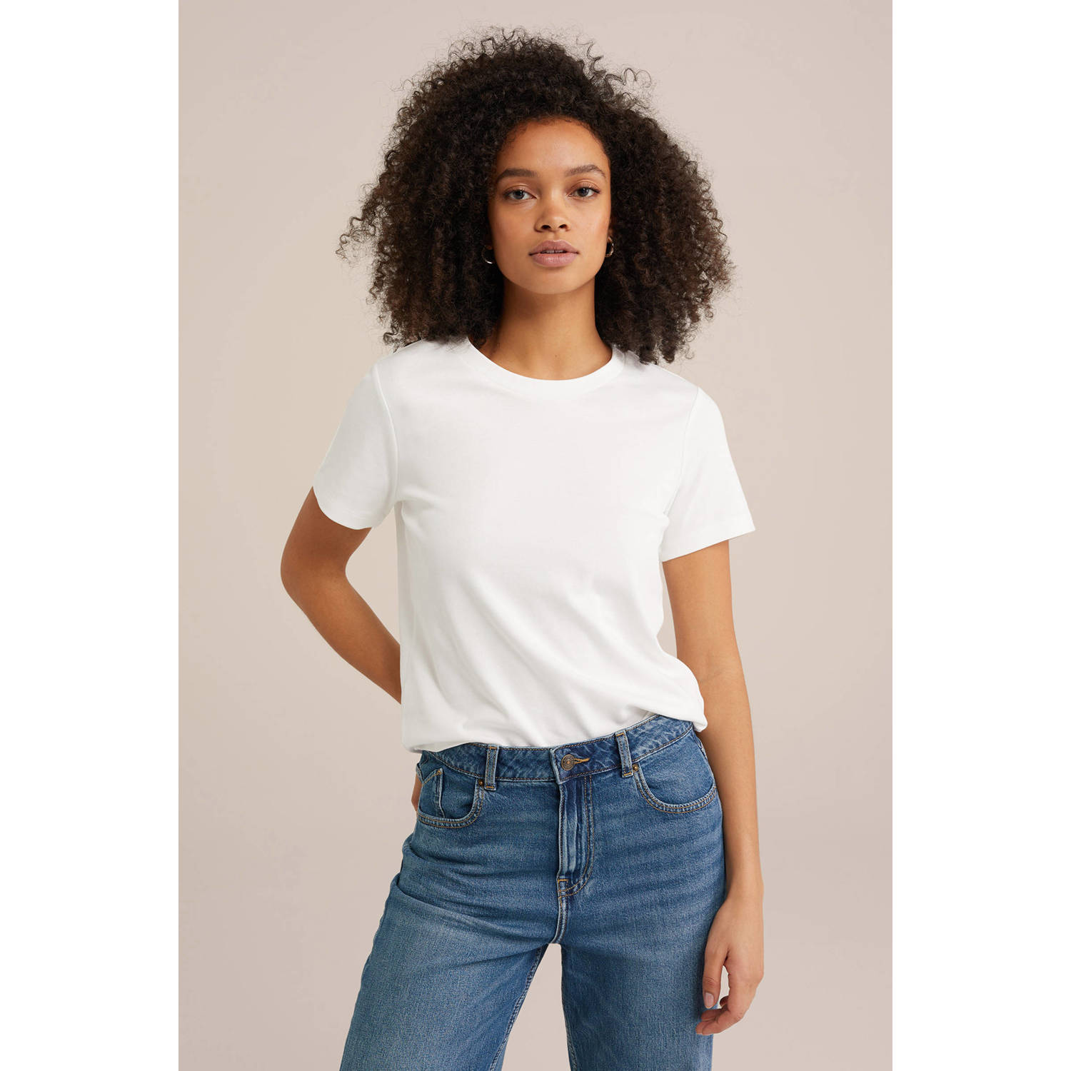 WE Fashion T-shirt wit
