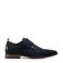 Rehab Greg wall suède veterschoenen donkerblauw