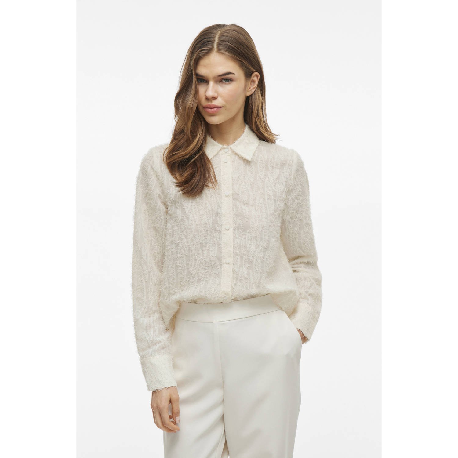 VILA blouse ecru