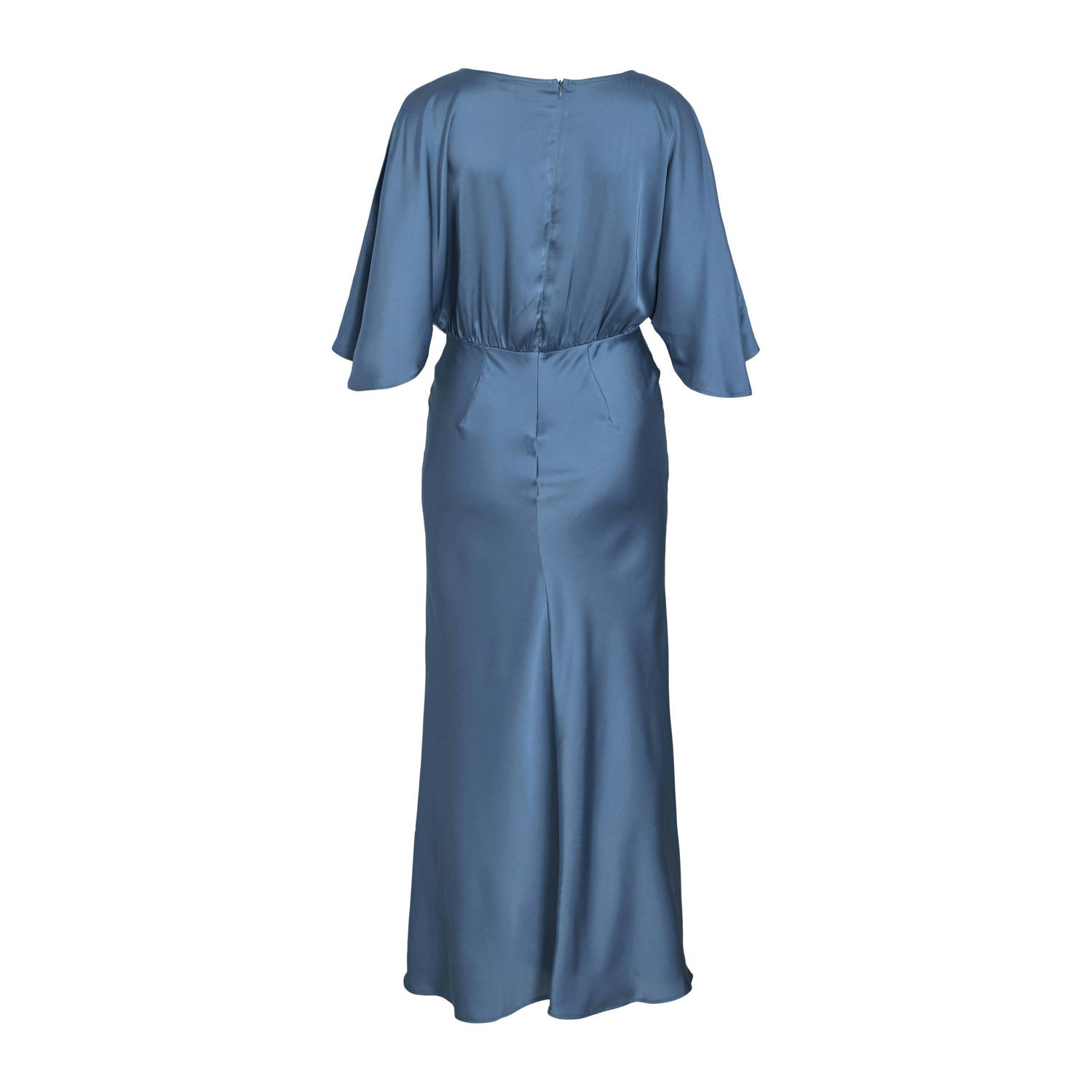 VILA jurk blauw