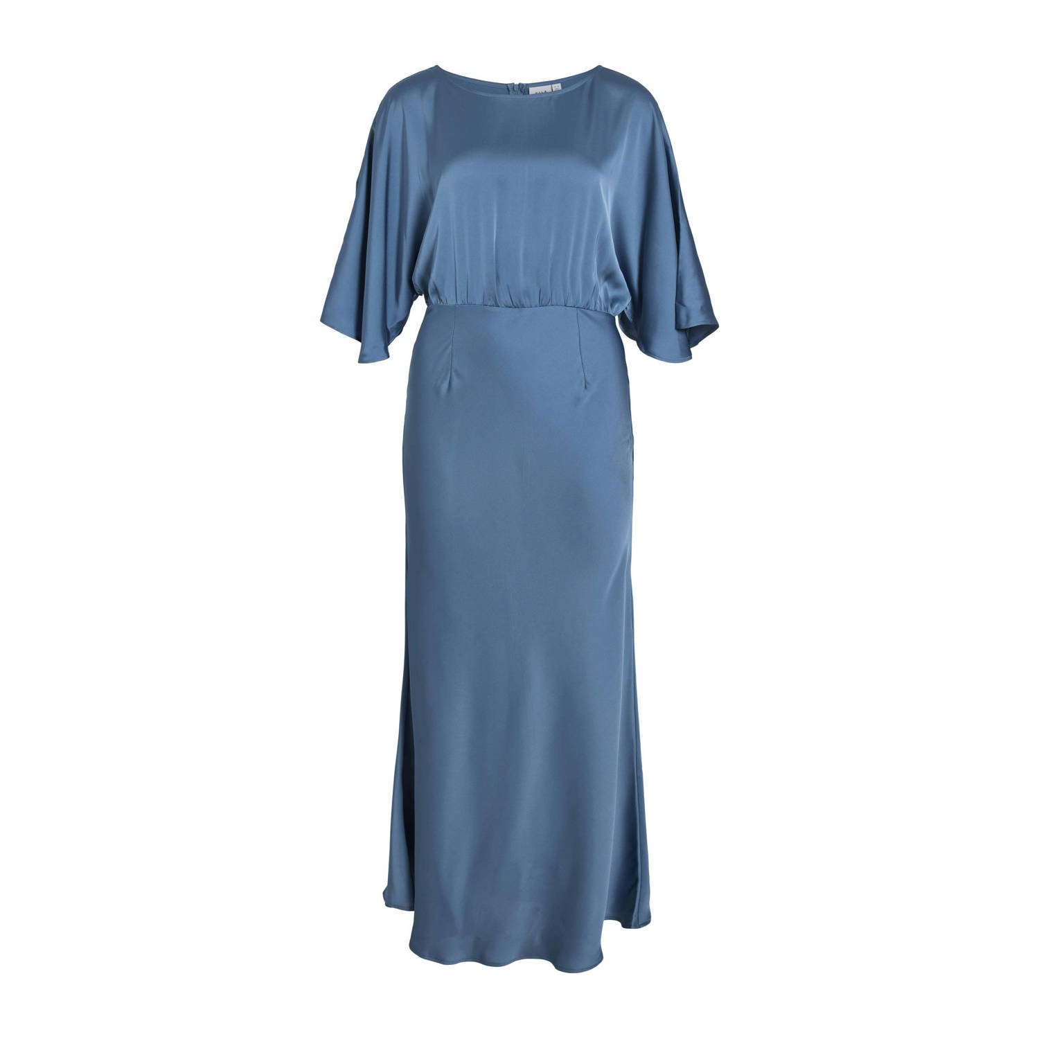 VILA jurk blauw