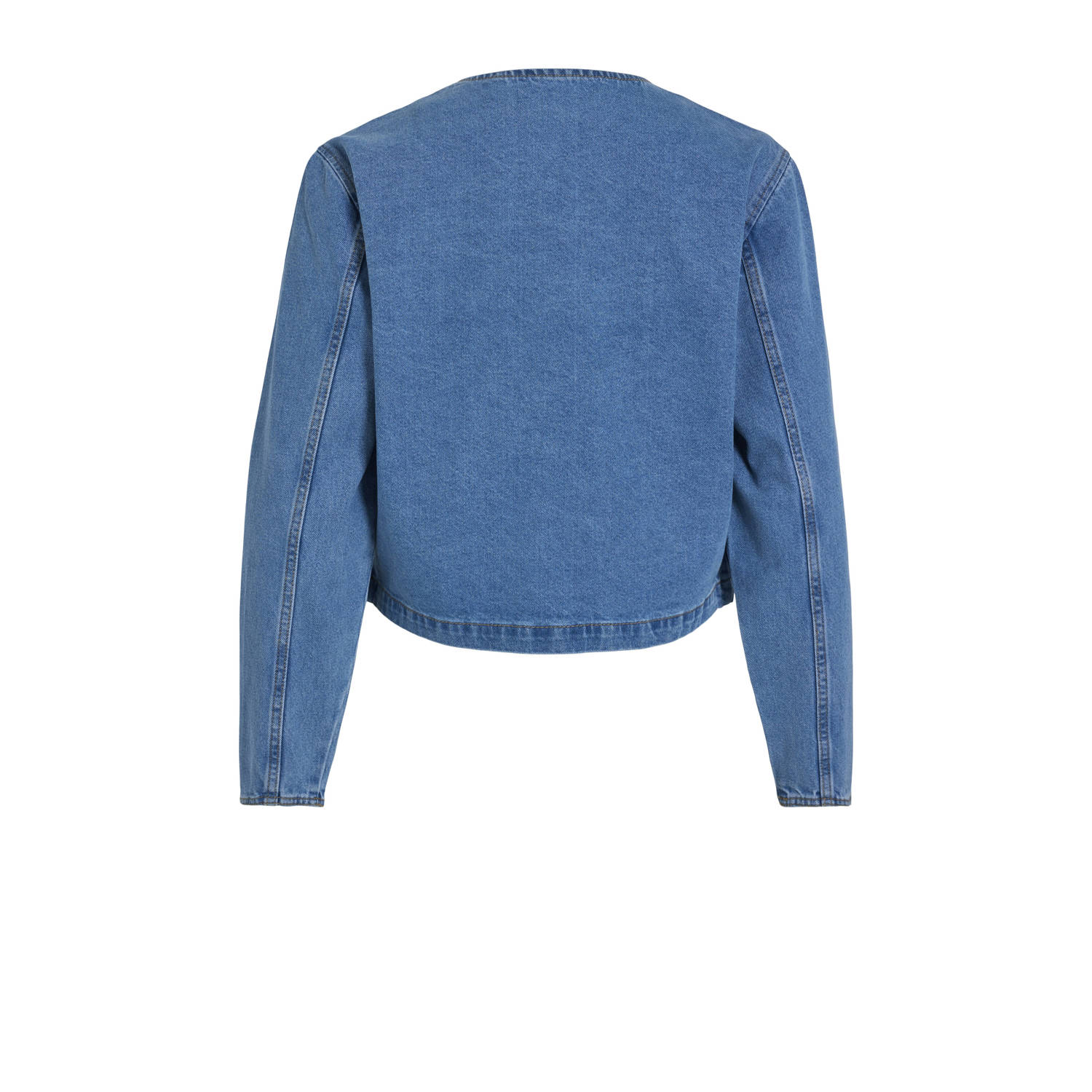 VILA spijkerjas medium blue denim
