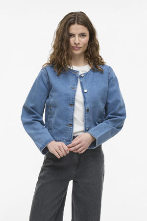 spijkerjas medium blue denim