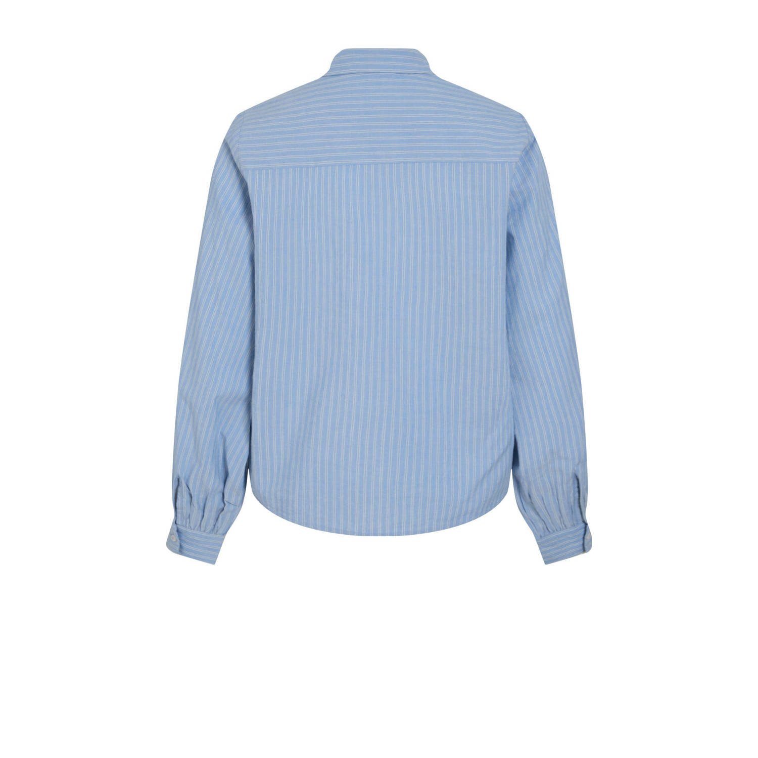 VILA blouse blauw broderie