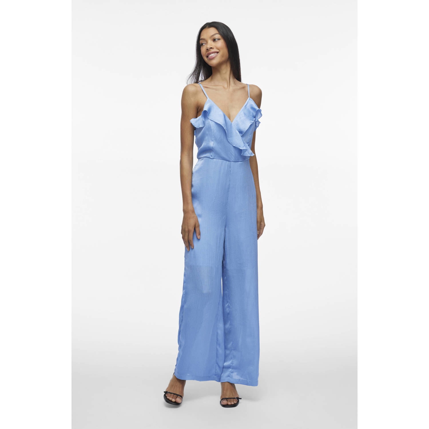VILA jumpsuit blauw