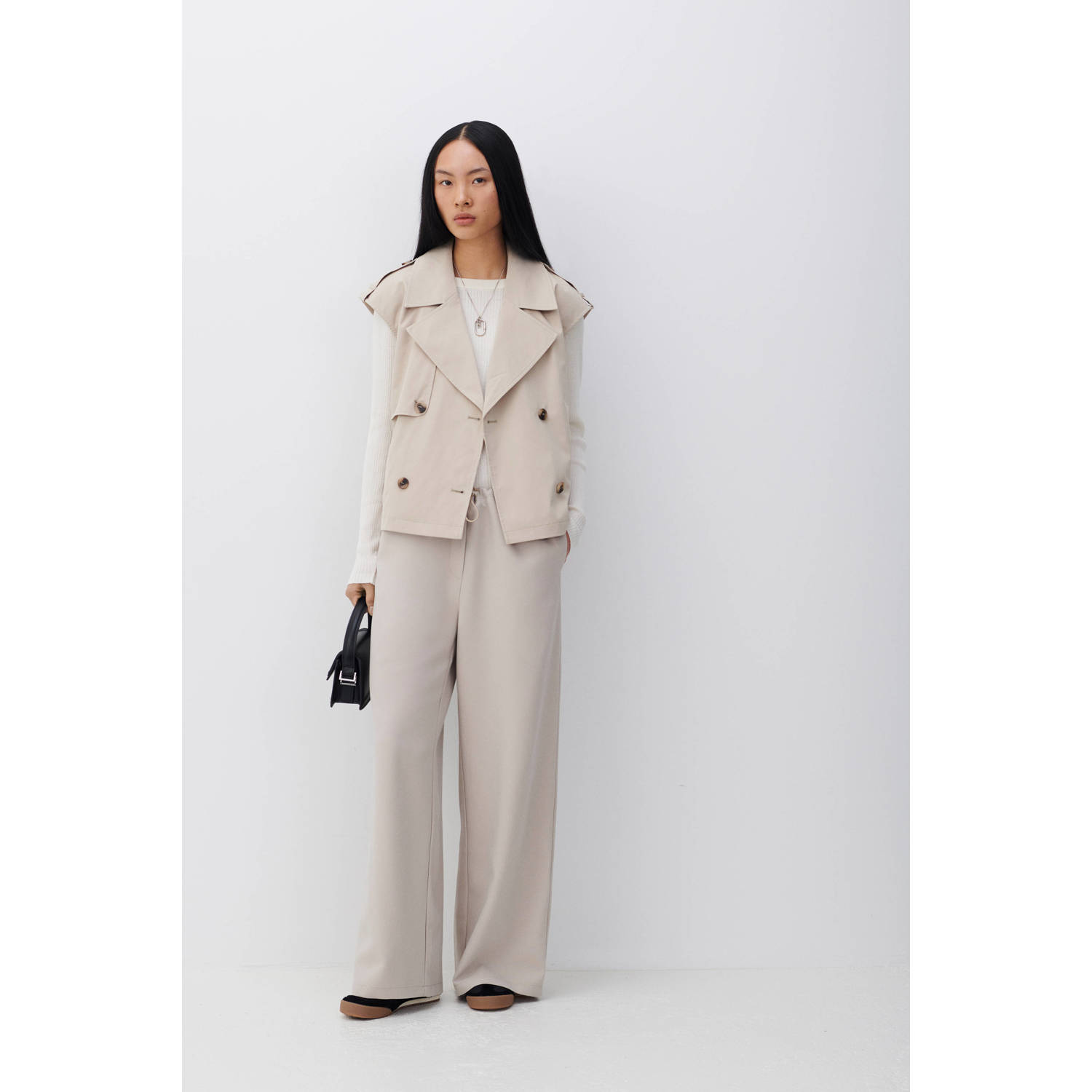 VILA trenchcoat beige