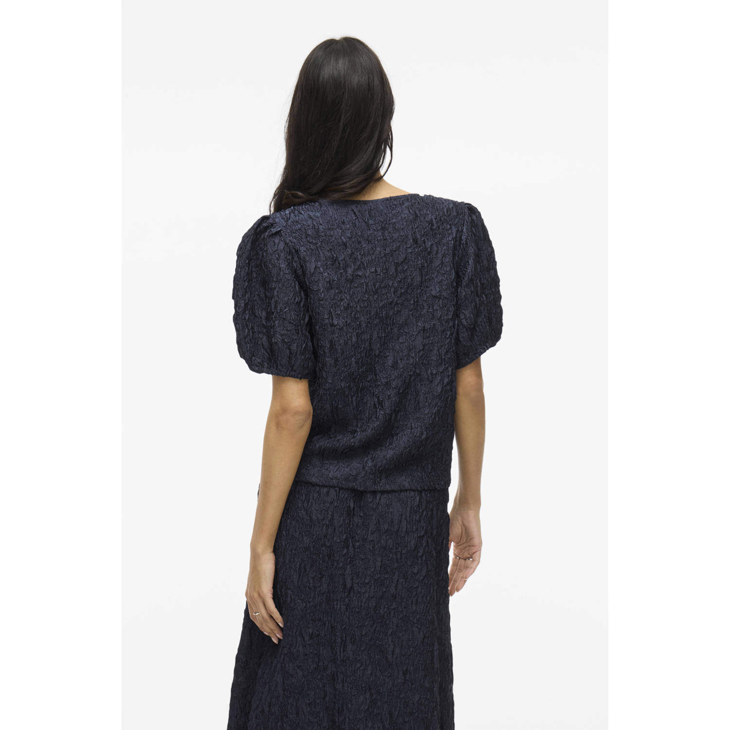 VILA top donkerblauw