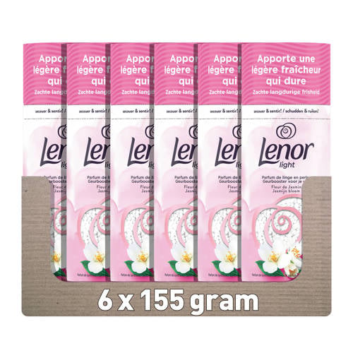 Lenor Light Geurbooster Jasmijn bloem - 6 x 155g afbeelding