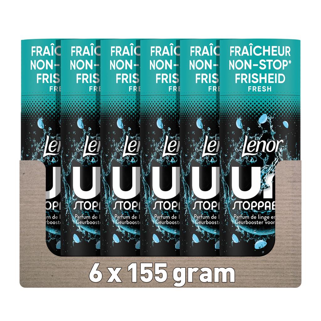 Lenor Unstoppables Fresh Scent Booster - 6 x 155g