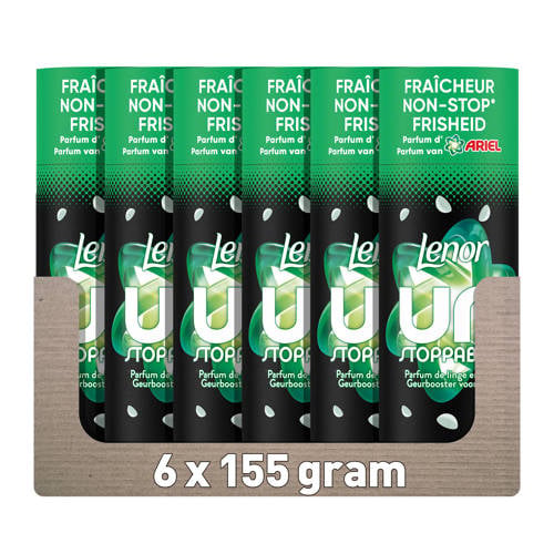 Lenor Unstoppables Geur Van Ariel Geurbooster - 6 x 155g afbeelding