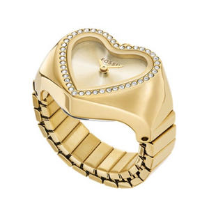 horloge ES5407 Watch Ring goudkleurig