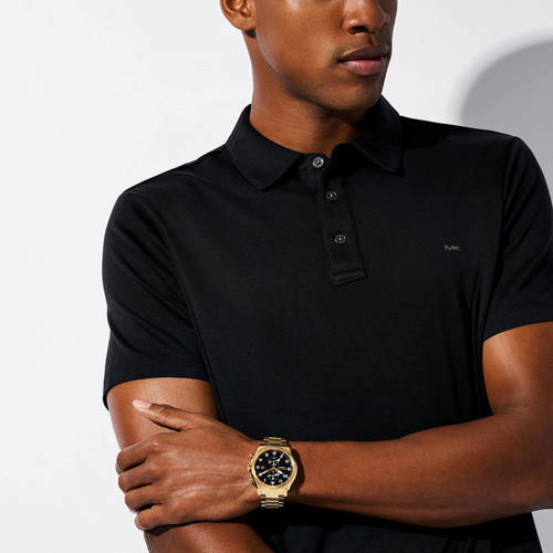 Michael Kors horloge MK9195 Panorama goudkleurig afbeelding