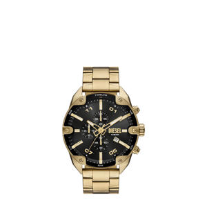 horloge DZ4678 Spiked goudkleurig