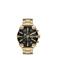 Diesel horloge DZ4678 Spiked goudkleurig