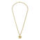 Armani Exchange ketting AXG0152710 Logo goudkleurig