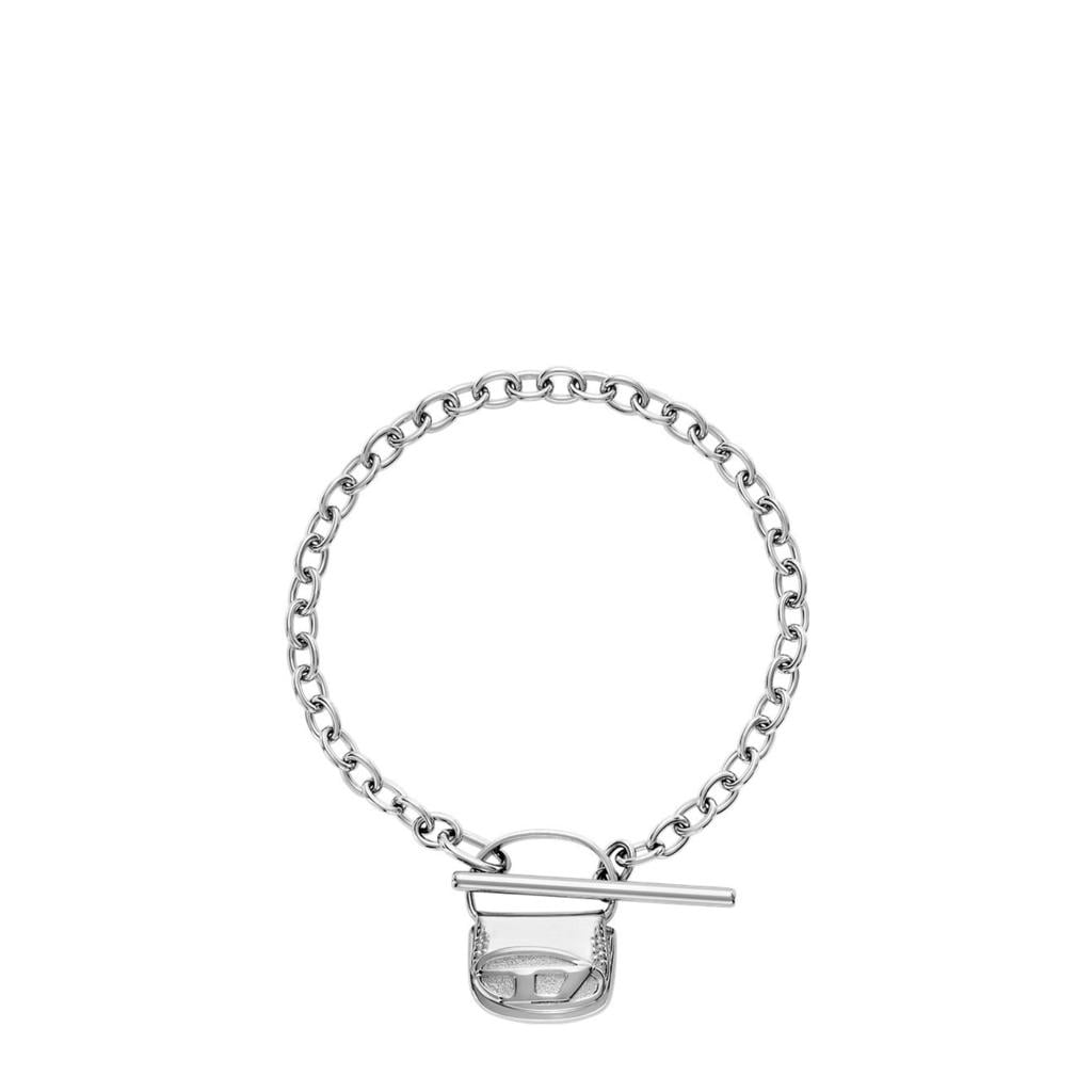 Diesel armband DX1592040 zilverkleurig