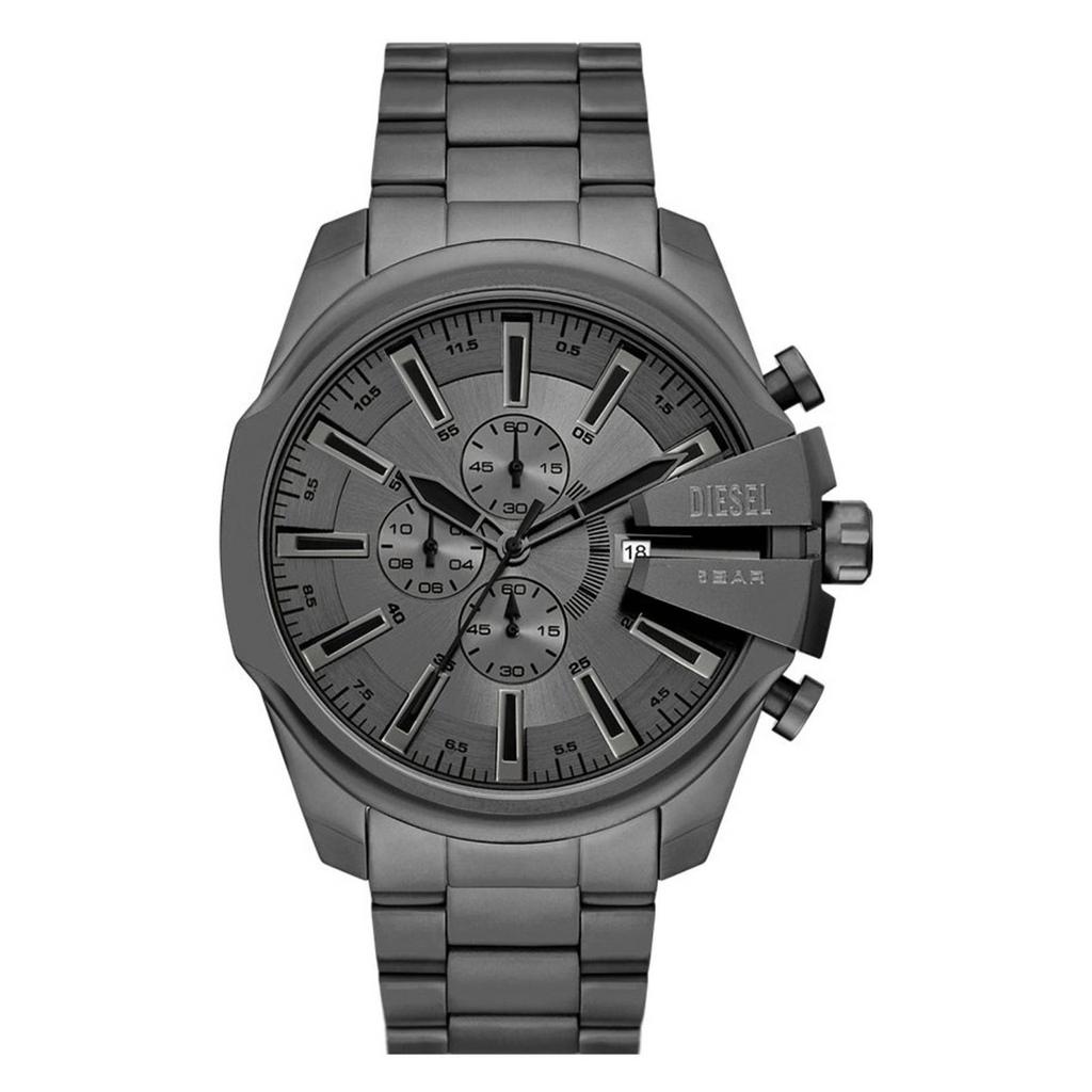 Diesel horloge DZ4676 Mega Chief Slim grijs