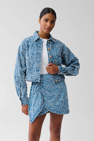 spijkerjas medium blue denim