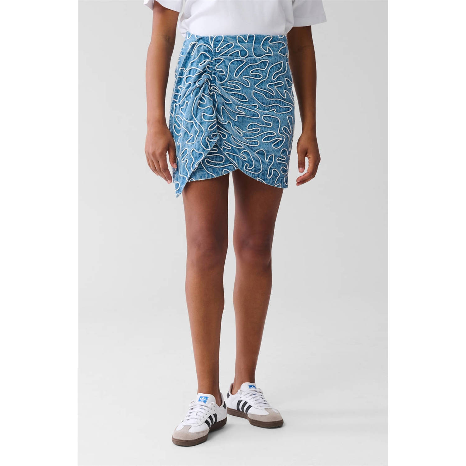 Shoeby spijkerrok medium blue denim