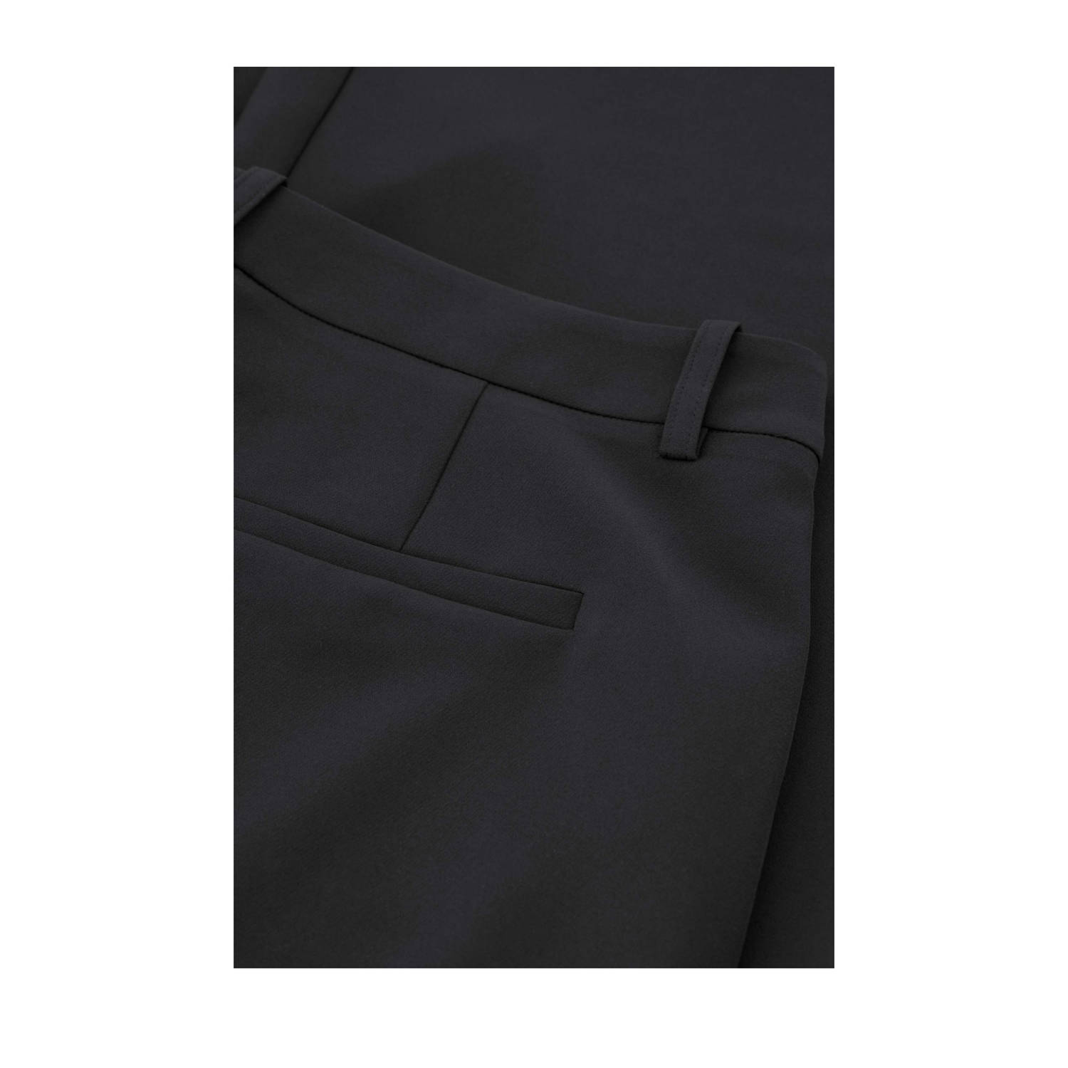 Fabienne Chapot flared high waist pantalon zwart