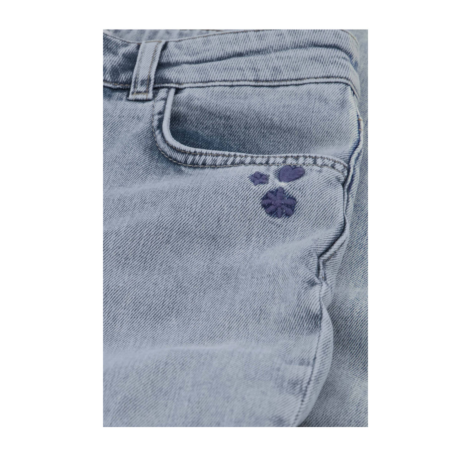 Fabienne Chapot high waist flared jeans light blue denim