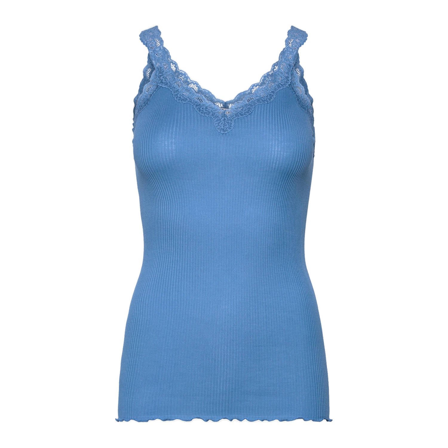 Rosemunde RM By mouwloze top blauw