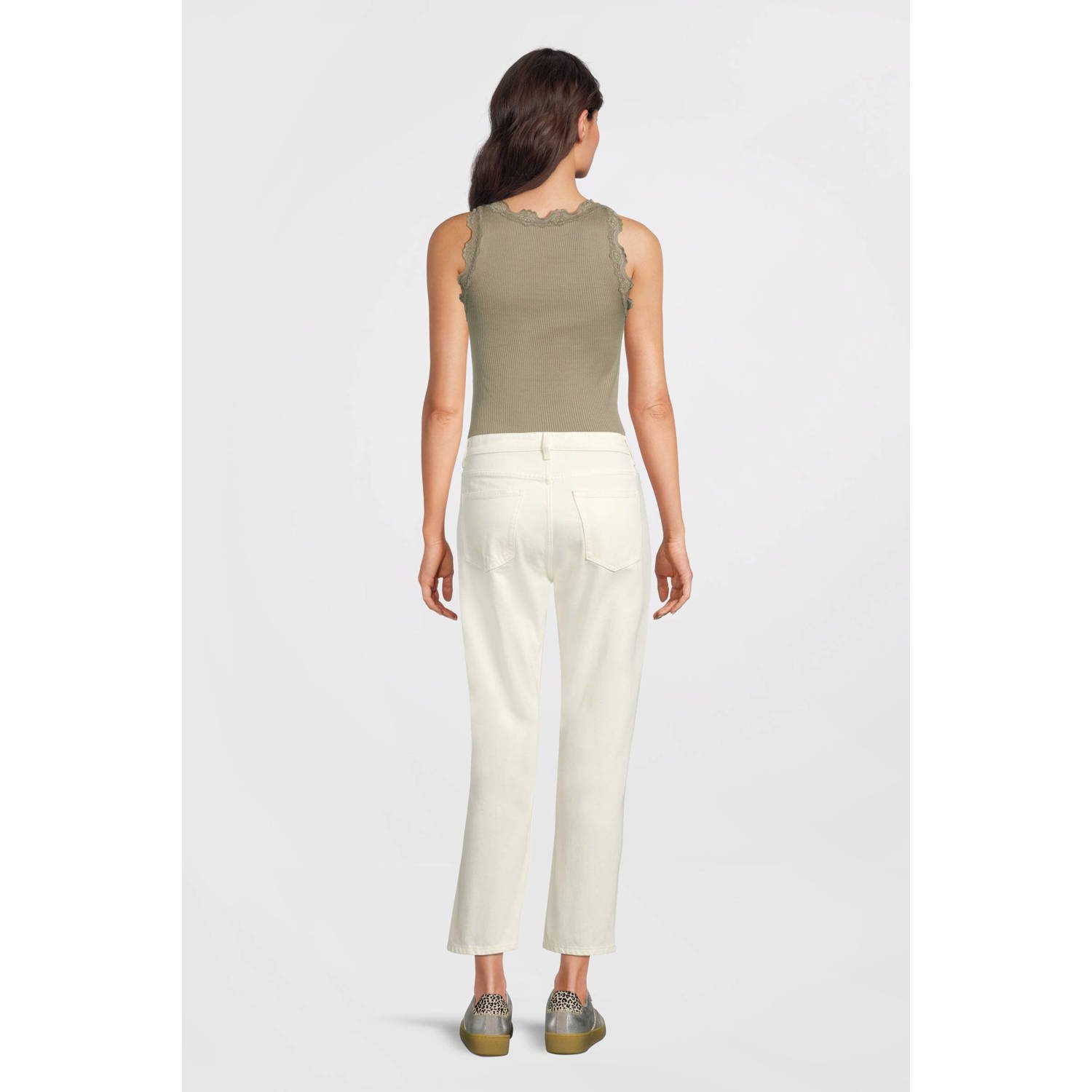 Rosemunde singlet rib gebreid