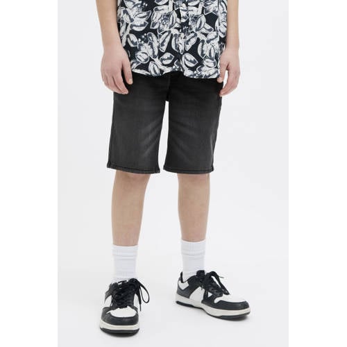 JACK & JONES JUNIOR denim short black denim afbeelding