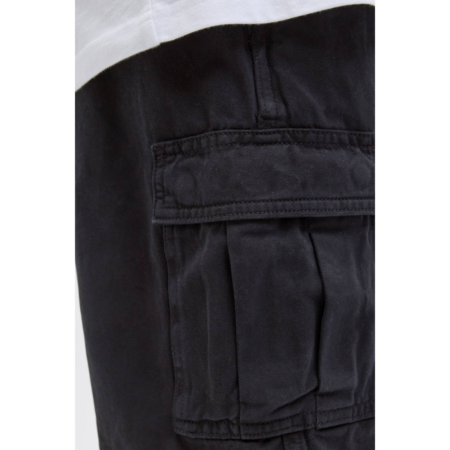 JACK & JONES JUNIOR cargo short zwart