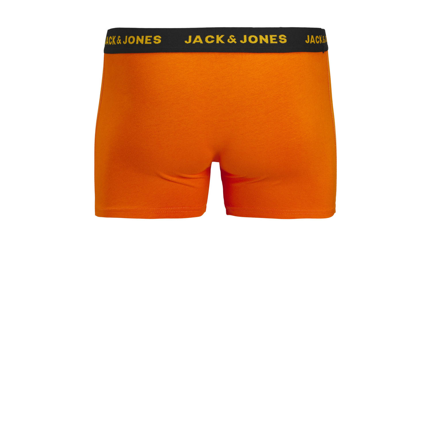 JACK & JONES JUNIOR boxershort set van 5 oranje multicolor