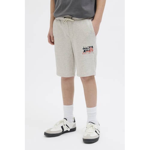 JACK & JONES JUNIOR sweatshort wit afbeelding