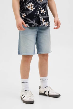 denim short light blue denim