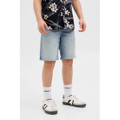 JACK & JONES JUNIOR denim short light blue denim afbeelding