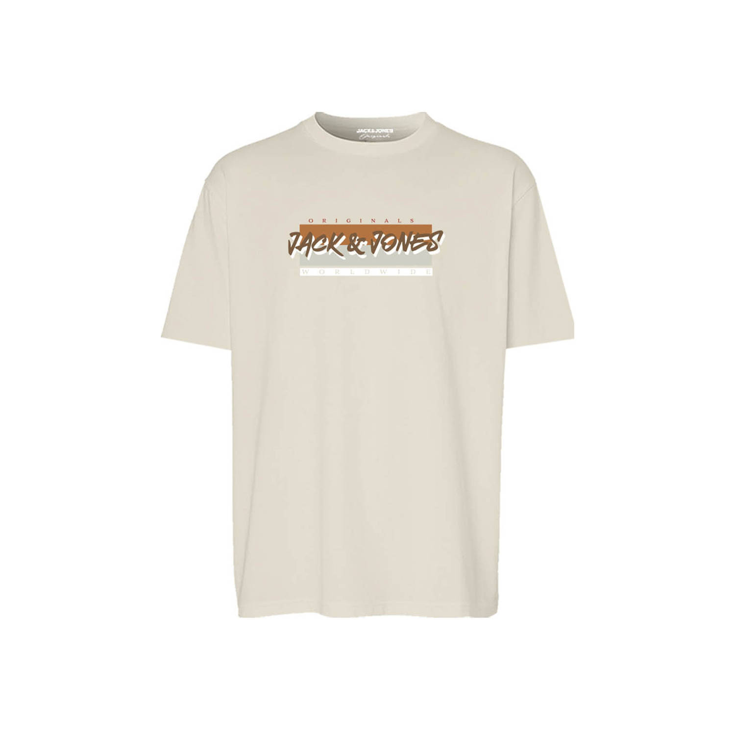 JACK & JONES JUNIOR T-shirt ecru