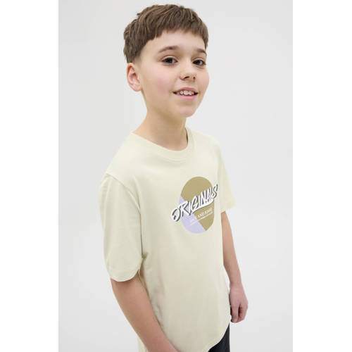 JACK & JONES JUNIOR T-shirt lichtgroen afbeelding