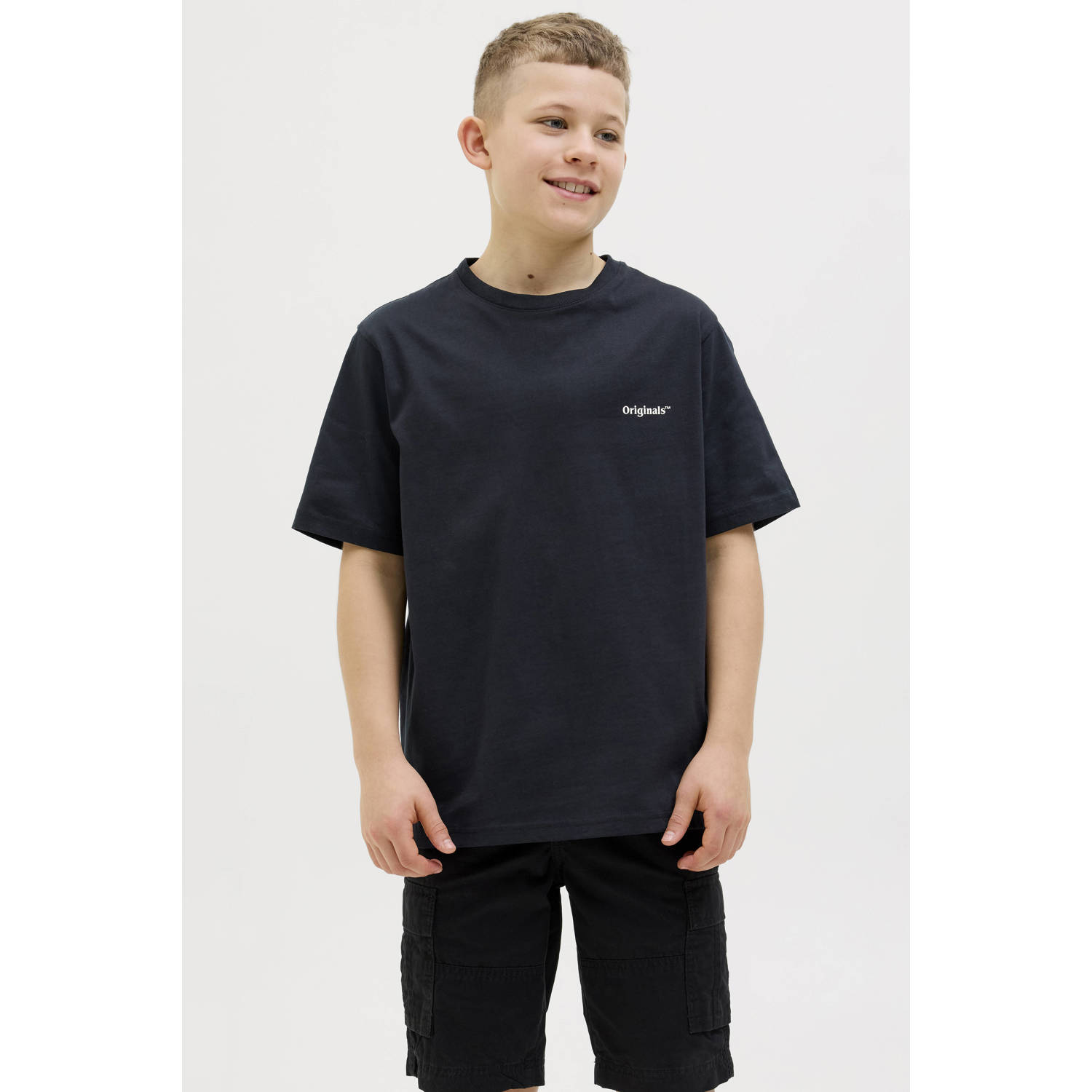 JACK & JONES JUNIOR T-shirt zwart