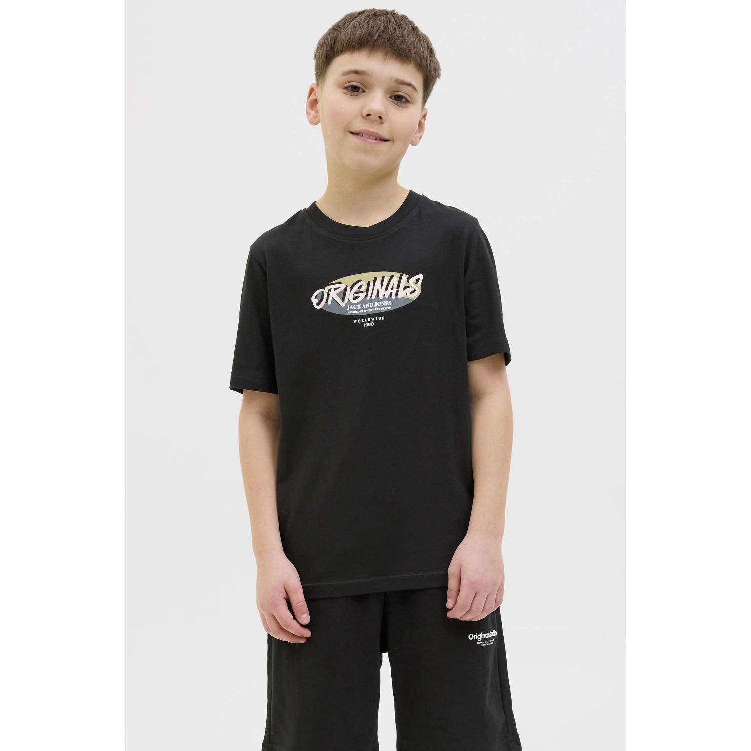JACK & JONES JUNIOR T-shirt zwart