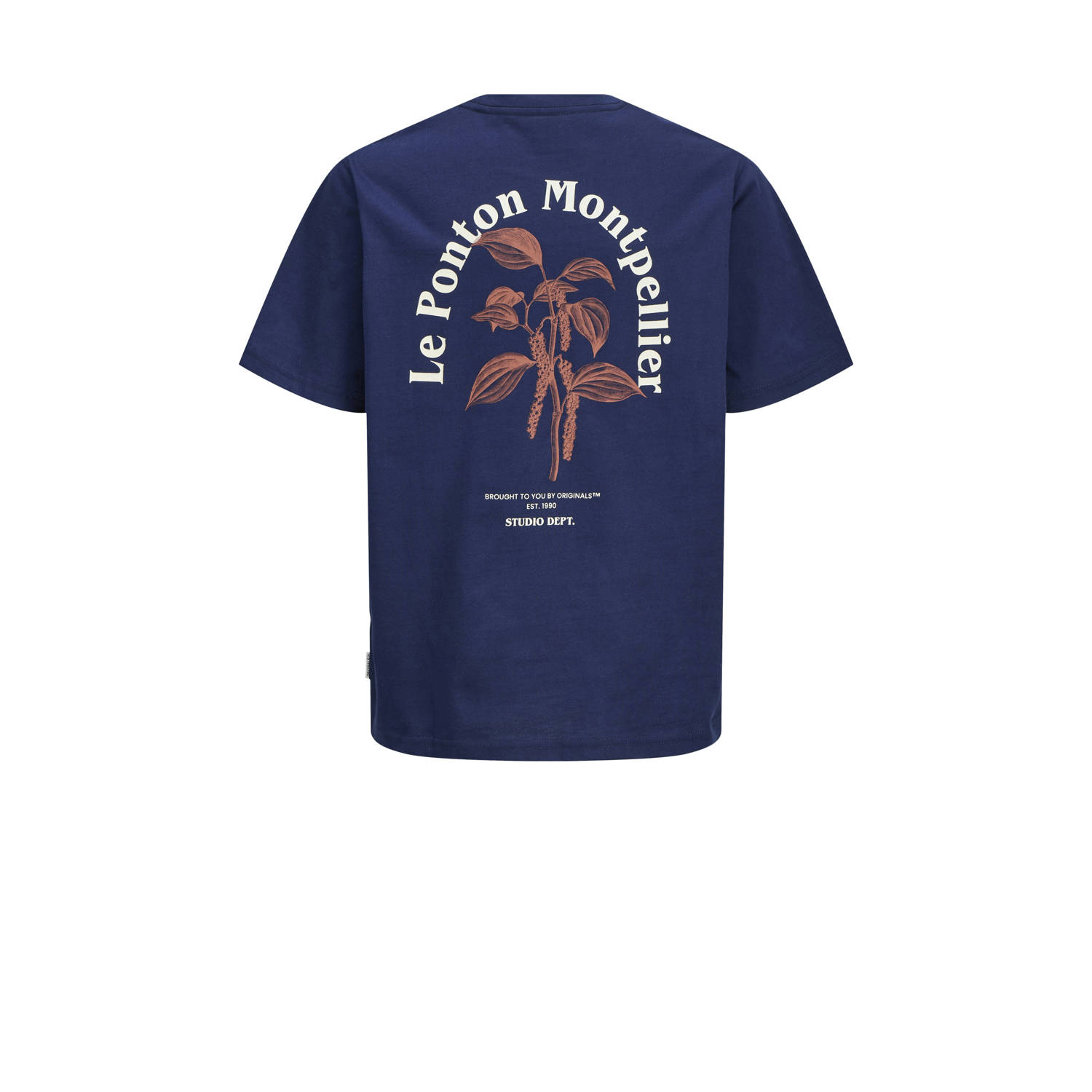 JACK & JONES JUNIOR T-shirt donkerblauw