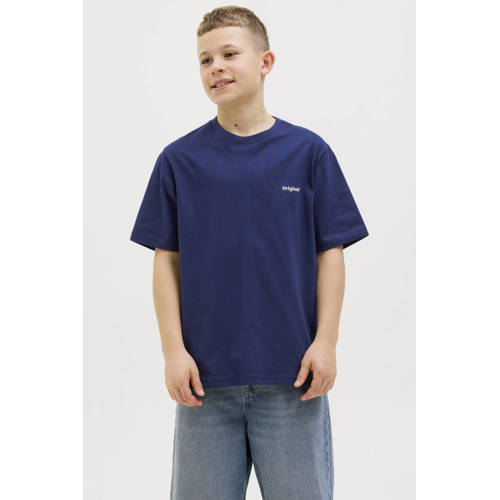 JACK & JONES JUNIOR T-shirt donkerblauw afbeelding