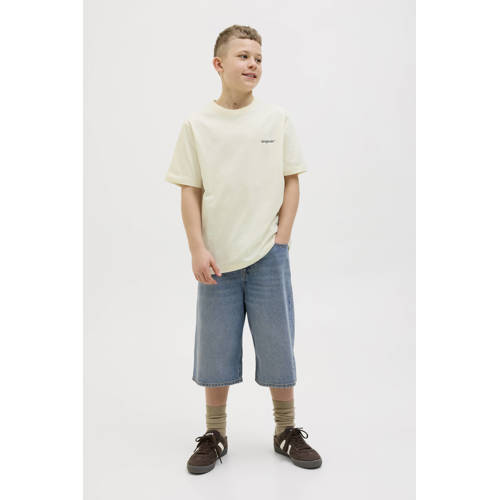 JACK & JONES JUNIOR T-shirt ecru afbeelding