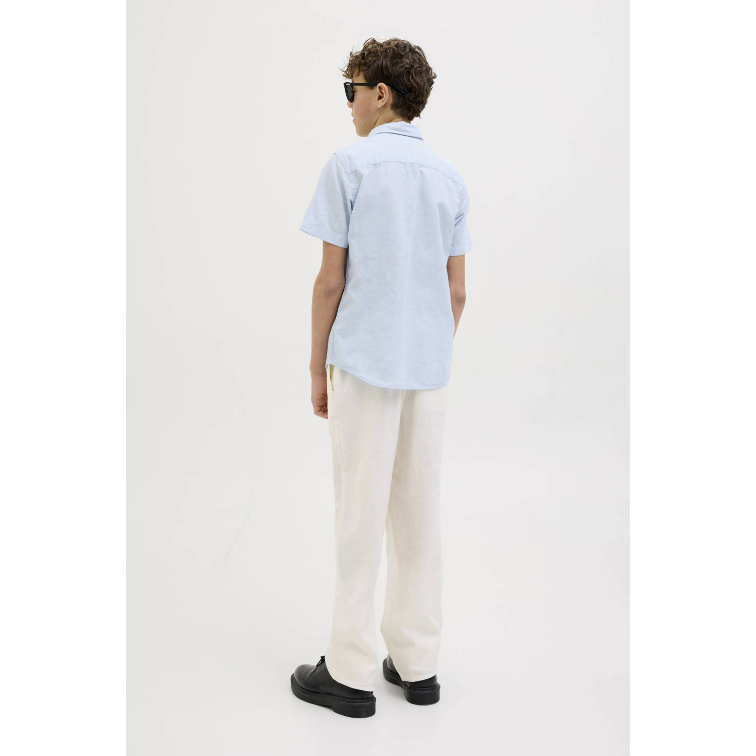 JACK & JONES JUNIOR overhemd lichtblauw