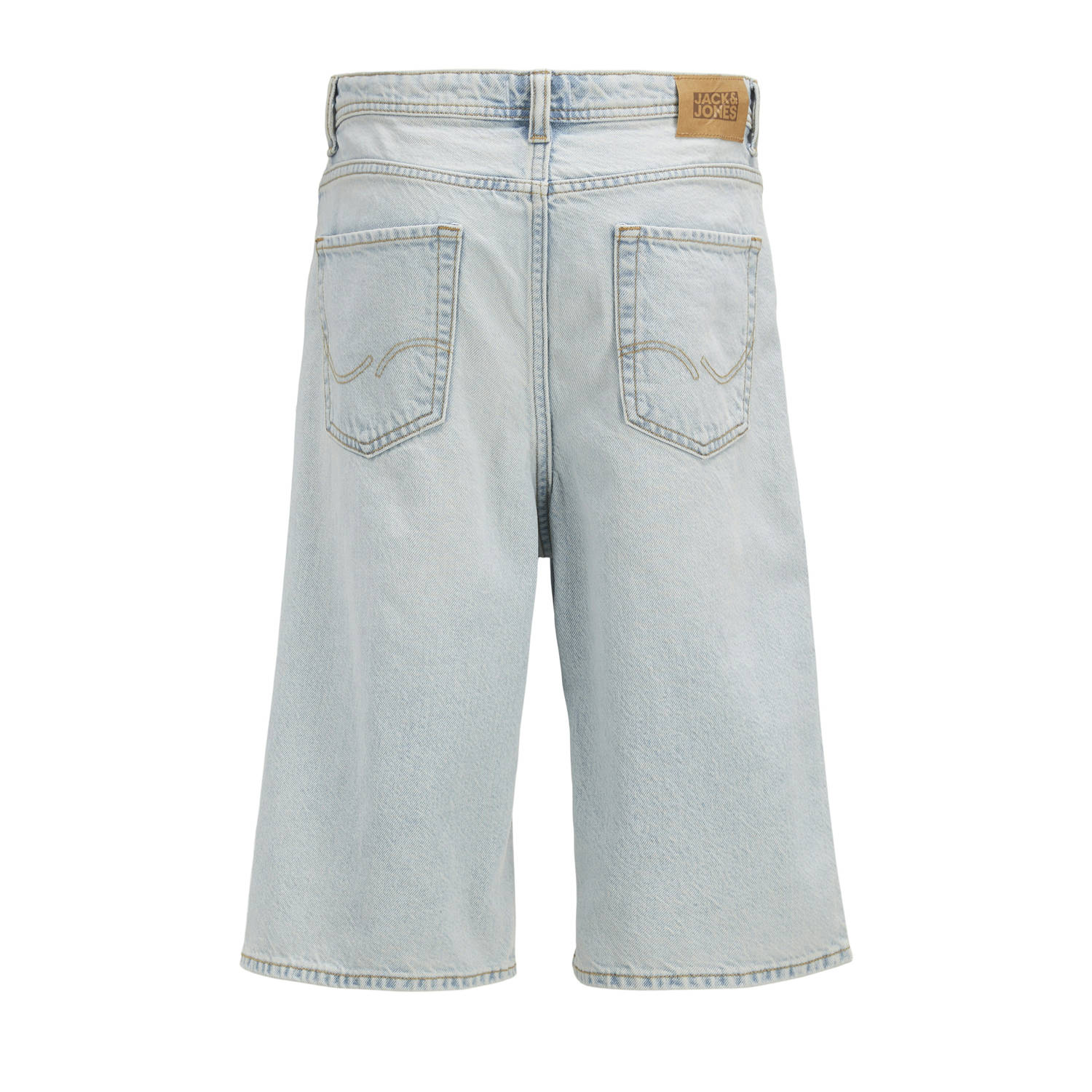 JACK & JONES JUNIOR denim short light blue denim