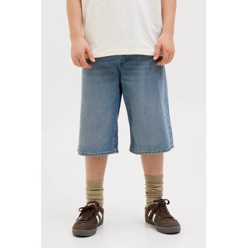 JACK & JONES JUNIOR denim short medium blue denim afbeelding