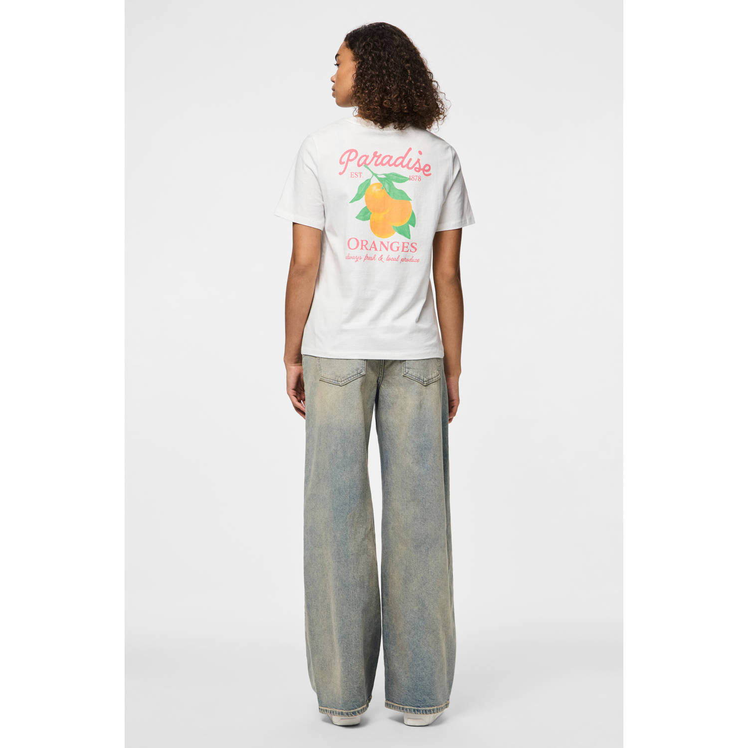 PIECES T-shirt wit